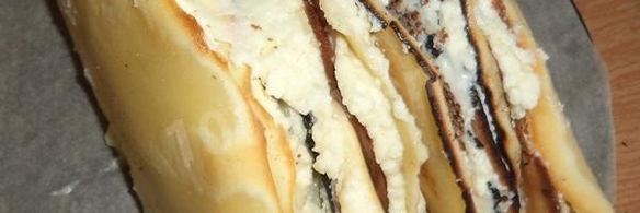 торт полено со сгущенкой