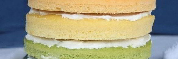 торт радуга с натуральными красителями