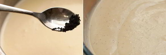 торт с заварным кремом и фруктами