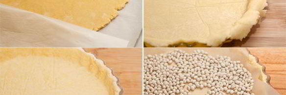 торт с заварным кремом и фруктами