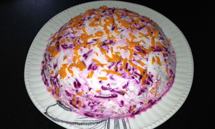 Рецепт торта-салата