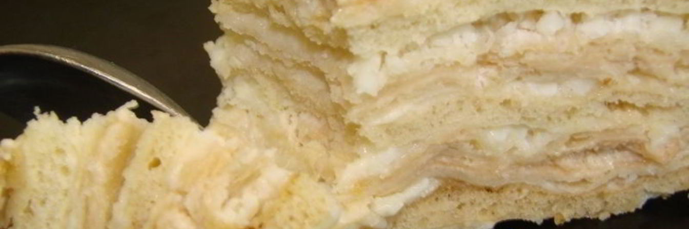 Торт слоено-медовый Бородинское перемирие