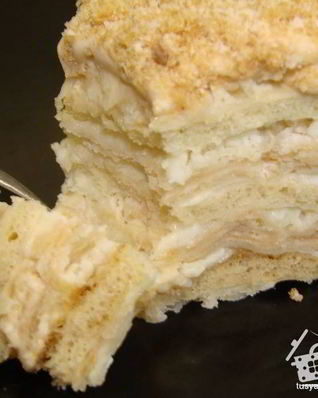 Торт слоено-медовый Бородинское перемирие