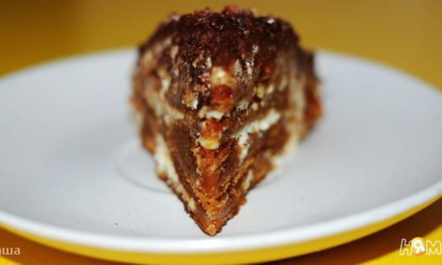 Рецепт торта творожное чудо