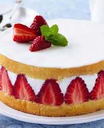 Торты с клубникой