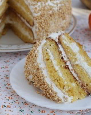 Тыквенный медовик