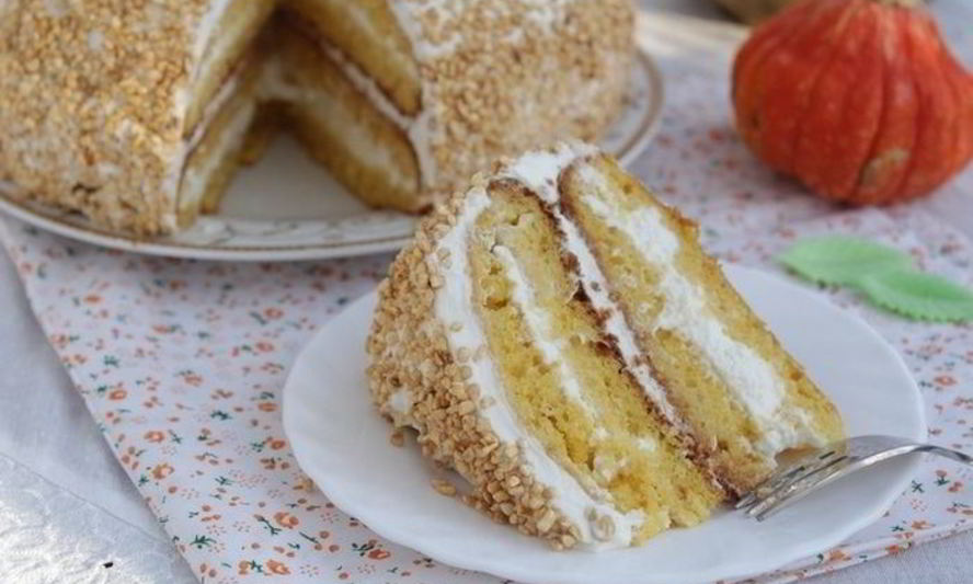 Рецепт тыквенного медовика