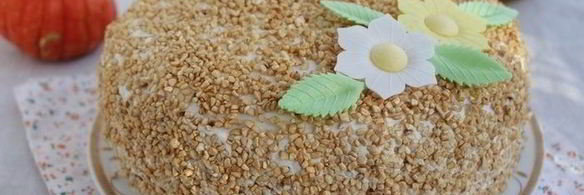 тыквенный медовик