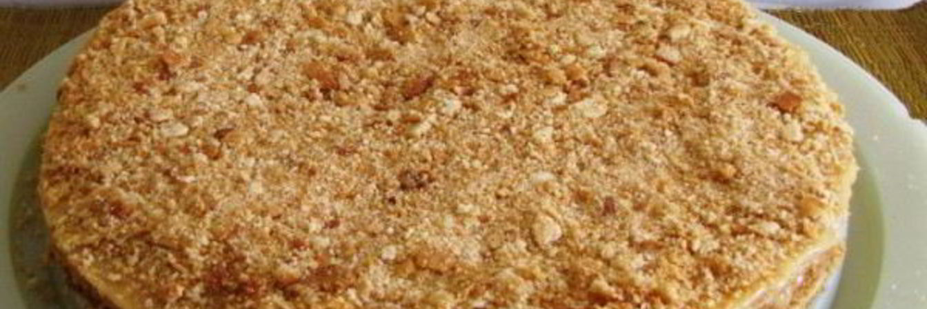 Вафельный торт