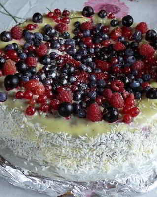 Ягодный торт Саша