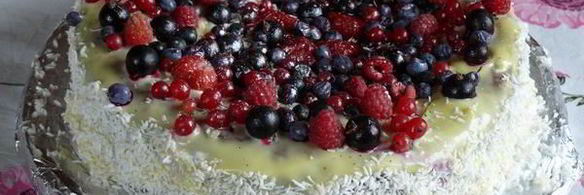 ягодный торт саша