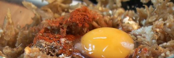 закусочный торт из баклажанов