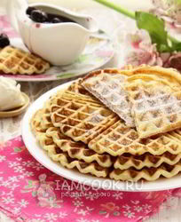 Творожные вафли