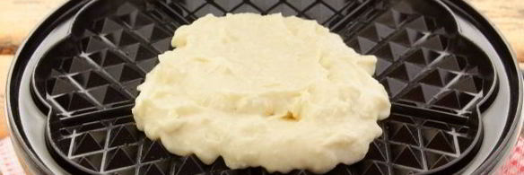 творожные вафли