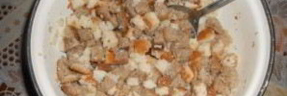 выпечка из черствого хлеба