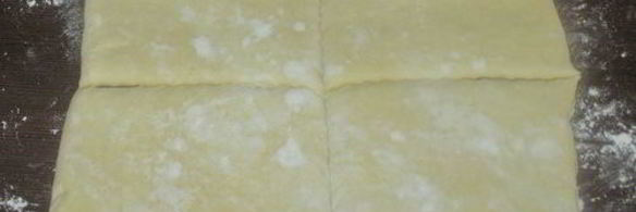 яблочные конвертики с ирисками