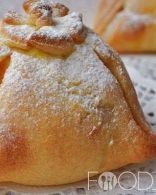 Яблоки в тесте