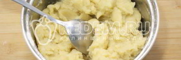 профитроли с икрой и творожной начинкой