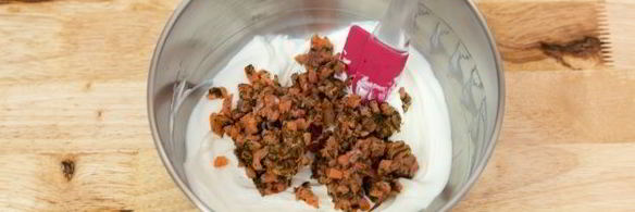 профитроли с семгой и сливочным сыром