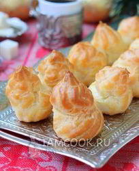 Профитроли с заварным кремом