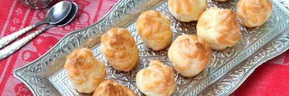 профитроли с заварным кремом