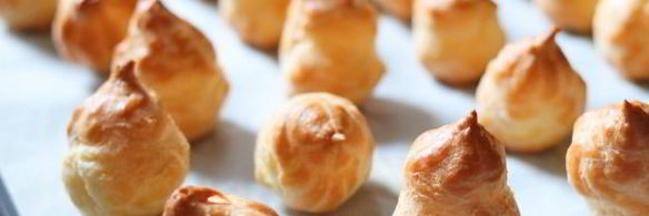 профитроли с заварным кремом