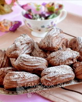 Шоколадные эклеры