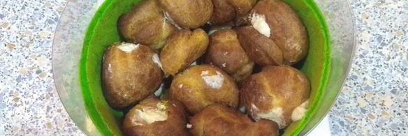 торт с профитролями