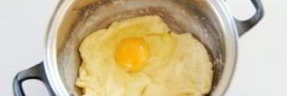 эклеры с белковым кремом