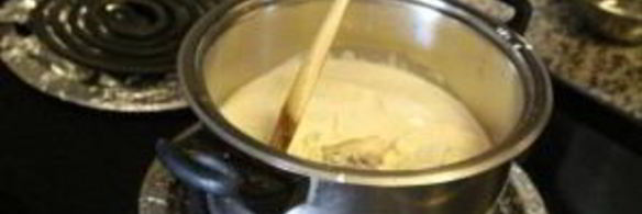 картофельная запеканка с двумя видами сыра