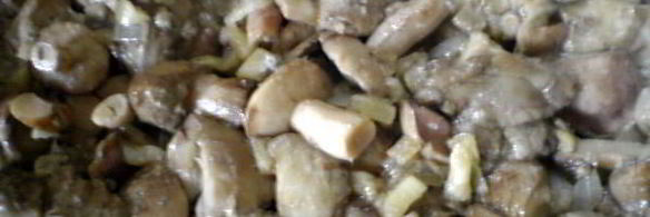 картофельная запеканка с грибами и лимоном