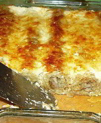 Картофельная запеканка с грибами в духовке