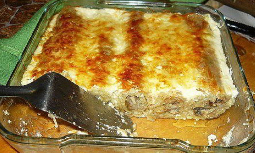 Рецепт картофельной запеканки с грибами в духовке