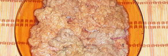 картофельная запеканка с икрой