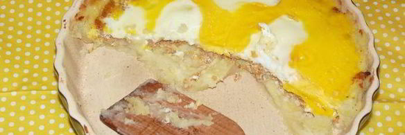 картофельная запеканка с икрой