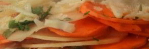 картофельная запеканка с сырным соусом