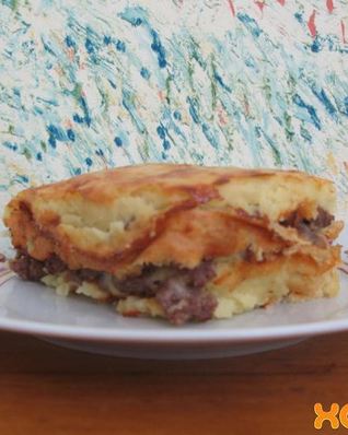 Картофельная запеканка с сыром