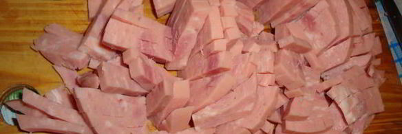 картофельная запеканка с ветчиной