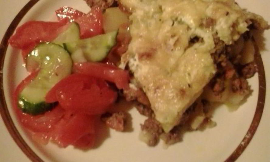 Рецепт картофельно-тыквенной запеканка