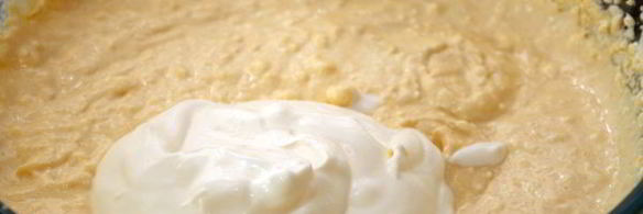 кукурузно-творожная запеканка