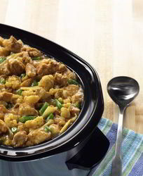 Куриная грудка с тушеными овощами и картофельной запеканкой