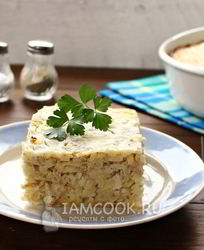 Лапшевник с мясом