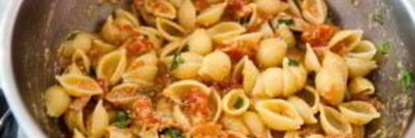 макаронная запеканка с тунцом