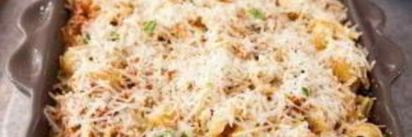 макаронная запеканка с тунцом