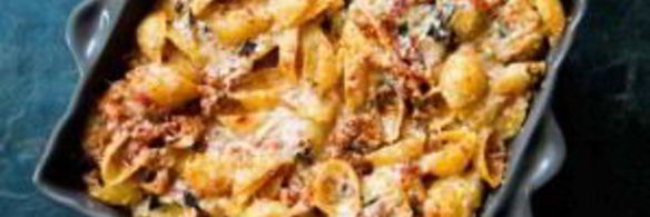 макаронная запеканка с тунцом