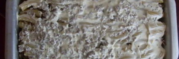 макаронная запеканка в духовке с фаршем