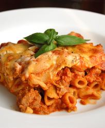 Макаронная запеканка зити