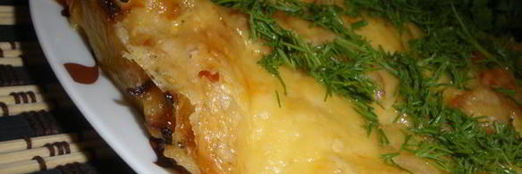 мясная запеканка с картофелем и помидорами