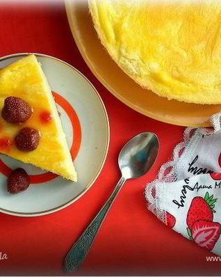 Нежная творожная запеканка