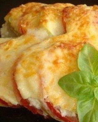 Овощная запеканка под сыром